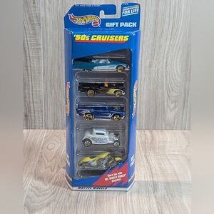 MATTEL HOT WHEELS "50s CRUISERS" Gift Pack SEALED NIB VINTAGE 98